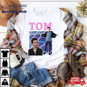 Retro Tom Holland Cute Momen Tshirt