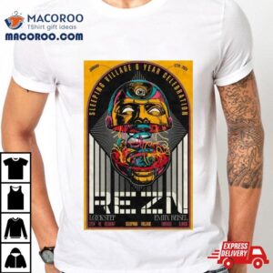 Rezn Sleeping Village Chicago Il January Poster Tshirt