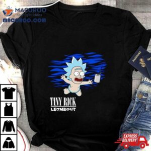 Rick And Morty Tiny Rick Nirvana Shirt