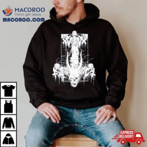 Riddickart X Spencer S Black Unholy Skeleton Tshirt