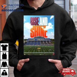 Rise And Shine Virginia Tech Hokies Football Win The Military Bowl Champions Ncaa College Football Tshirt