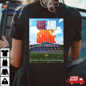 Rise And Shine Virginia Tech Hokies Football Win The Military Bowl Champions Ncaa College Football Tshirt