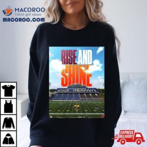 Rise And Shine Virginia Tech Hokies Football Win The Military Bowl Champions Ncaa College Football Tshirt