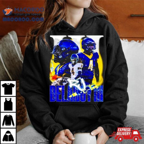 Rj Delancy Iii Toledo Rockets Football Vintage Poster Shirt