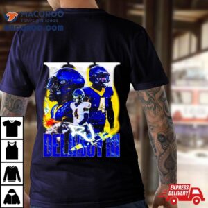 Rj Delancy Iii Toledo Rockets Football Vintage Poster Tshirt