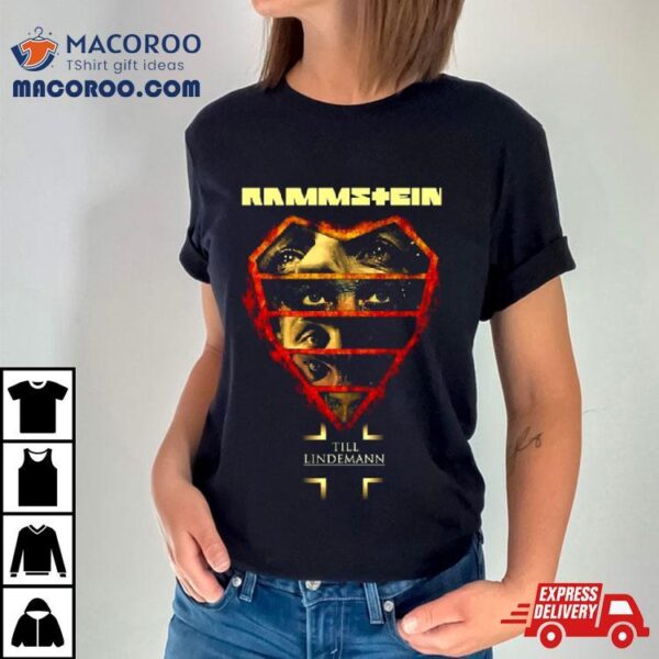 Rmmstn Srammstein 90s Band Art Shirt