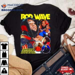 Rod Wave Paint The Sky Red Tshirt