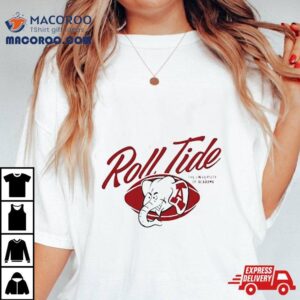 Roll Tide The University Of Alabama Crimson Tide Masco Tshirt