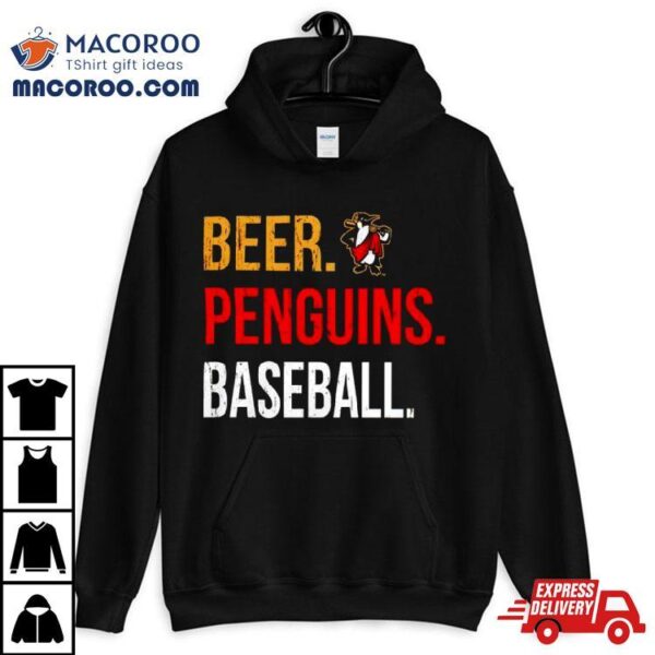 Rome Emperors Beer Penguins Baseball Shirt