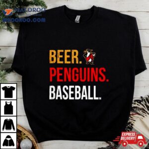 Rome Emperors Beer Penguins Baseball Shirt