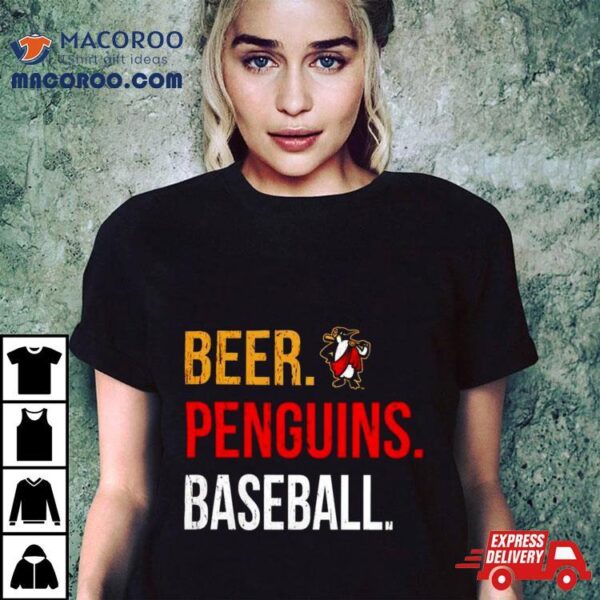 Rome Emperors Beer Penguins Baseball Shirt