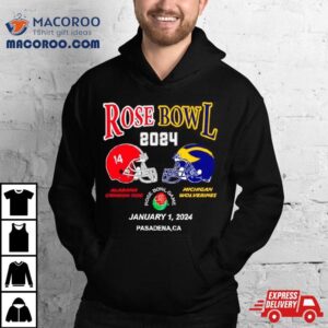 Rose Bowl Alabama Crimson Tide Vs Michigan Wolverines Tshirt