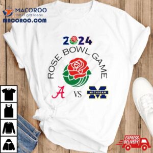 Rose Bowl Game Alabama Vs Michigan Rose Bowl Stadium Pasadena Ca Tshirt