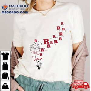 Rutgers Scarlet Knights Dandelion Flower Tshirt