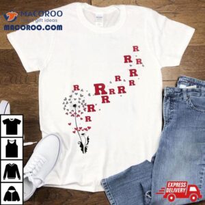 Rutgers Scarlet Knights Dandelion Flower Tshirt