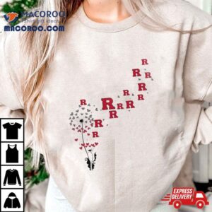 Rutgers Scarlet Knights Dandelion Flower Tshirt