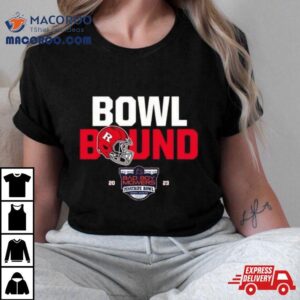 Rutgers University Football Pinstripe Bowl Bound Tshirt