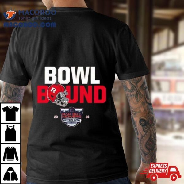 Rutgers University Football 2023 Pinstripe Bowl Bound T Shirt