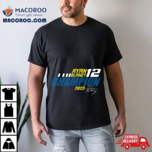 Ryan Blaney Champ Tshirt