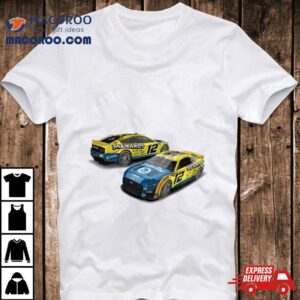 Ryan Blaney Racing Nascar Cup Series Champion Number Dutch Boy Ford Mustang Car Tshirt