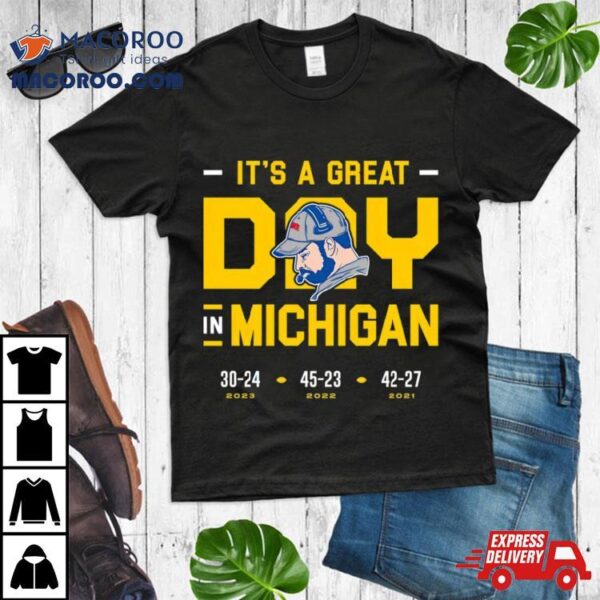 Ryan Day Crying It’s A Great Day In Michigan Shirt