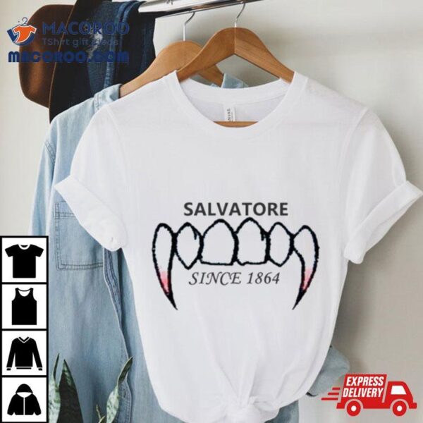 Salvatore Since 1864 Vampire Teeth Shirt