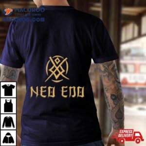 Samurai Rabbit Neo Edo Emblem Tshirt