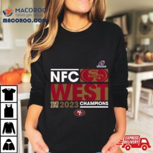 San Francisco 49ers 2023 Nfc West Division Champions Conquer Shirt