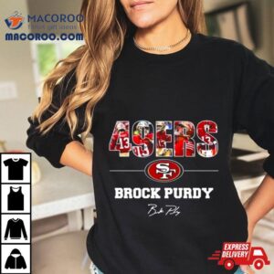 San Francisco Ers Brock Purdy Signature Tshirt