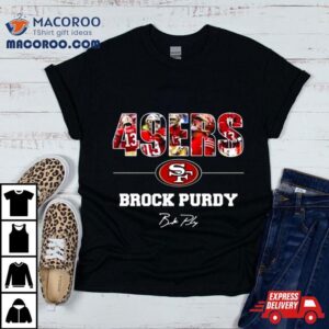 San Francisco Ers Brock Purdy Signature Tshirt