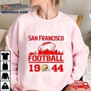 San Francisco Ers Football Skyline Retro Tshirt