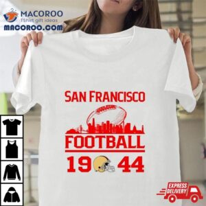 San Francisco Ers Football Skyline Retro Tshirt