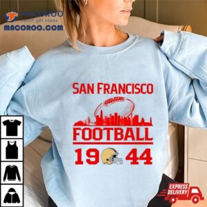 San Francisco Ers Football Skyline Retro Tshirt