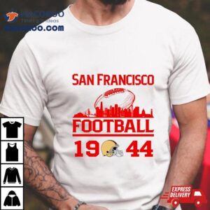 San Francisco Ers Football Skyline Retro Tshirt