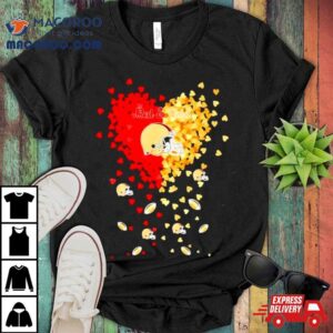 San Francisco Ers Football Gold And Red In My Hear Tshirt