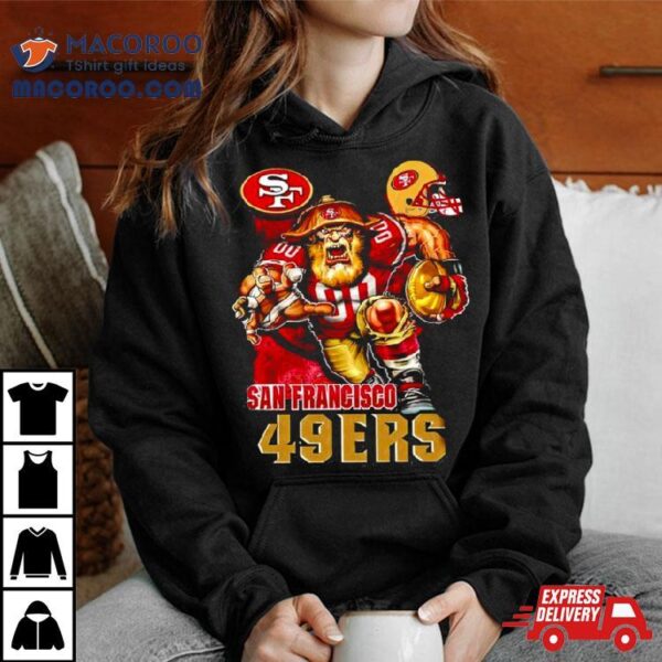 San Francisco 49ers Mascot Helmet Shirt