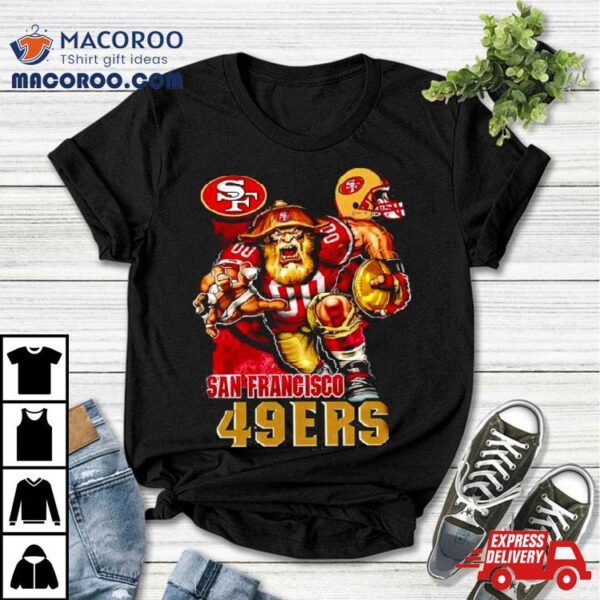 San Francisco 49ers Mascot Helmet Shirt