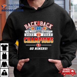 San Francisco Ers Nfc West Division Champions Go Niners Tshirt