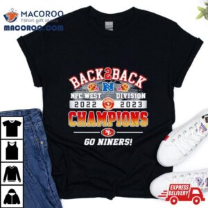 San Francisco Ers Nfc West Division Champions Go Niners Tshirt