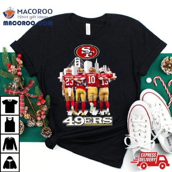 San Francisco 49ers Nfl Signatures City T Shirt