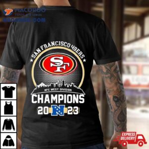 San Francisco Ers Skyline Nfc West Division Champions Tshirt