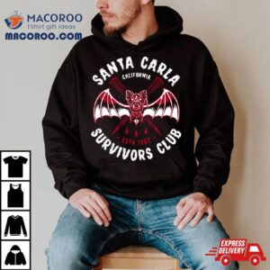 Santa Carla Survivors Club Lost Boys Vampire Club Badge Shirt