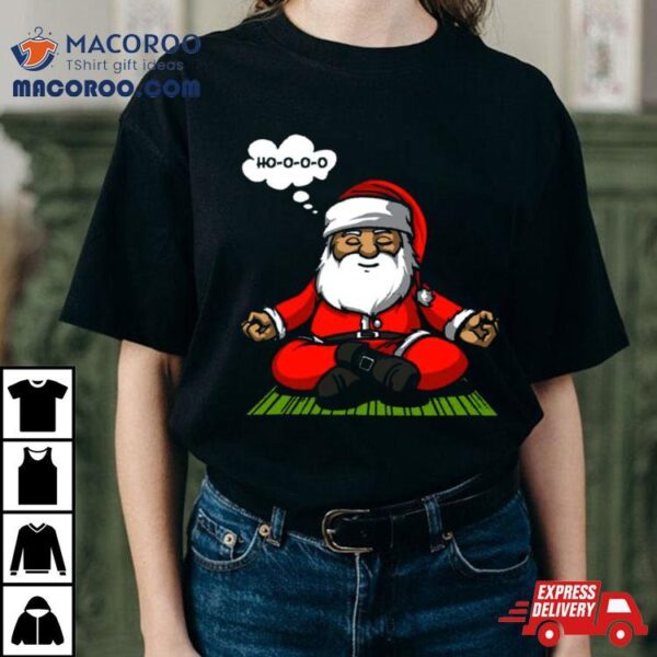 Santa Christmas Meditation Shirt