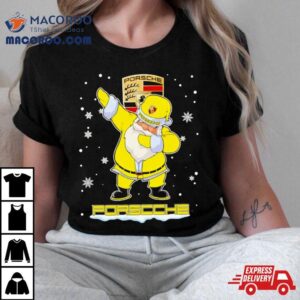 Santa Claus Dabbing Porsche Christmas Tshirt