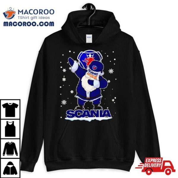 Santa Claus Dabbing Scania Christmas Shirt