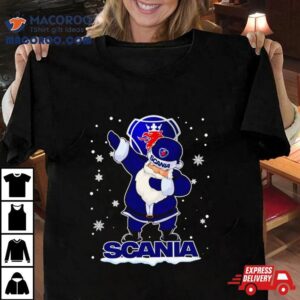 Santa Claus Dabbing Scania Christmas Tshirt