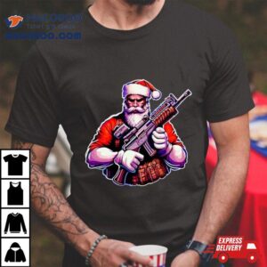 Santa Claus Support 2nd Amendment Shirt