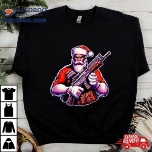 Santa Claus Support Nd Amendmen Tshirt