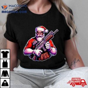 Santa Claus Support Nd Amendmen Tshirt