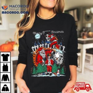 Santa Claus Violence Christmas Tshirt